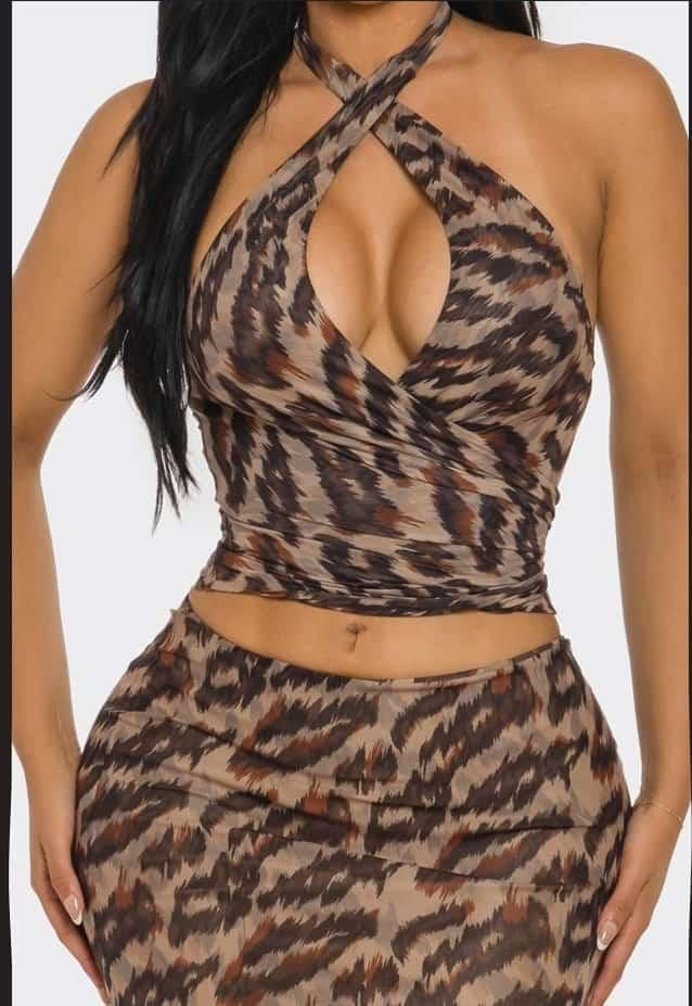 Drama Queen Set- Leopard