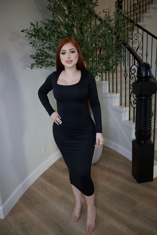 Demi Dress- Available in Black & Pink