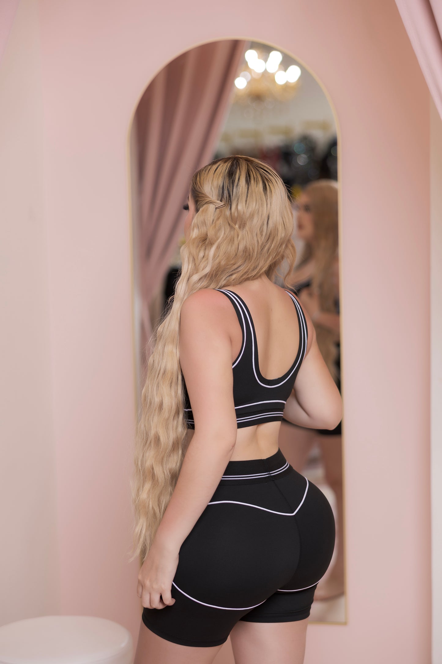 Pretty Fit Short Set- Available in Pink, Black, Beige, Blue & Brown