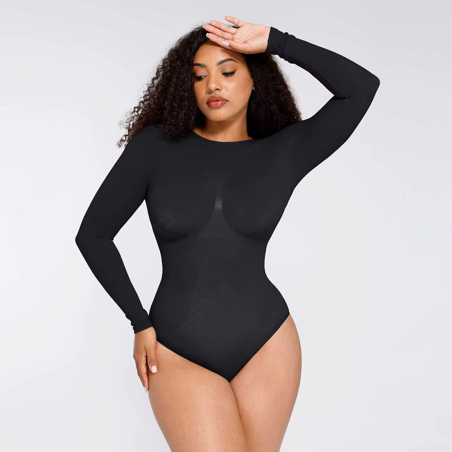 Seamless Long-Sleeve Bodysuit #55