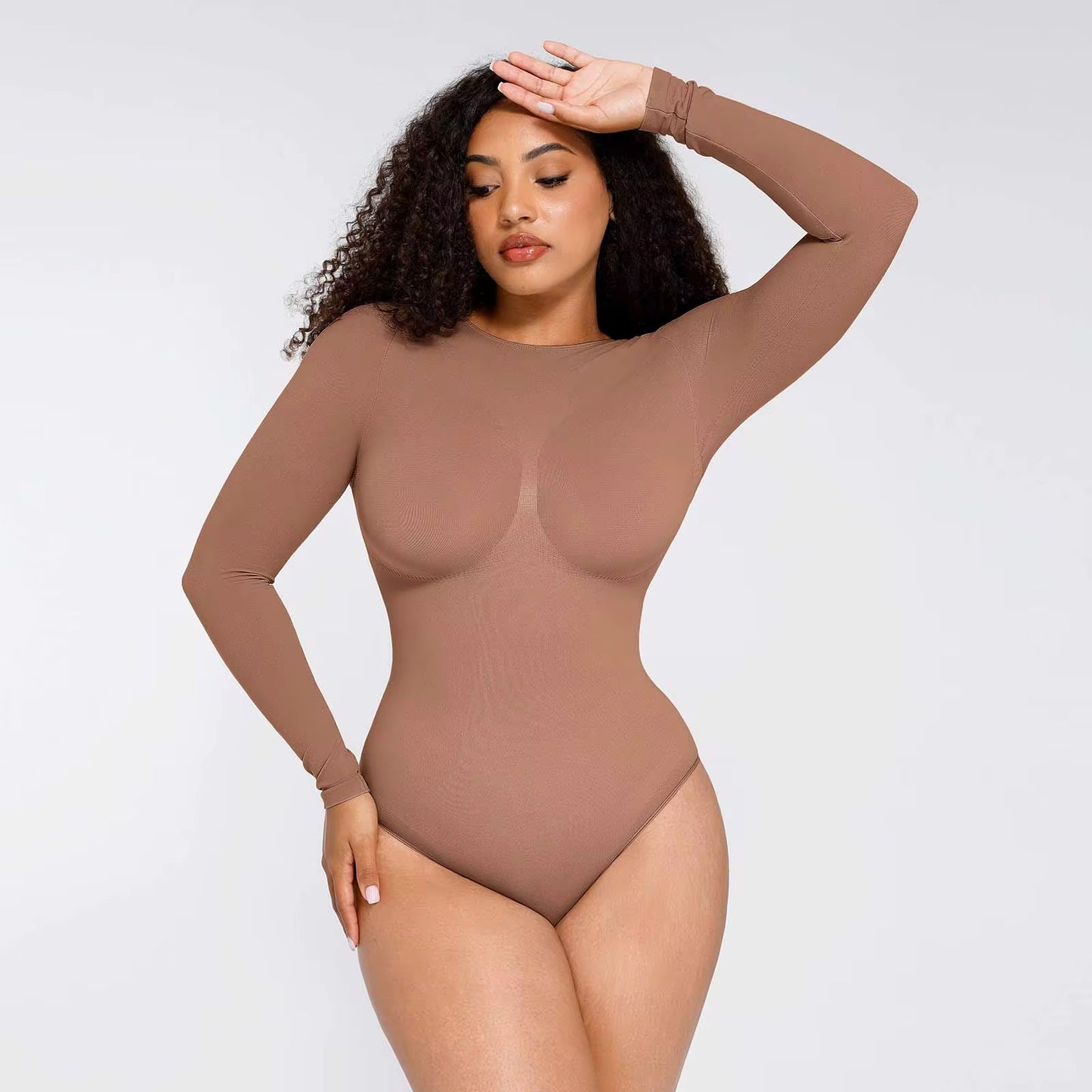 Seamless Long-Sleeve Bodysuit #55