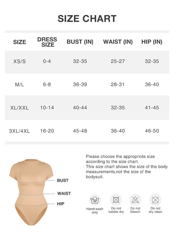 Short Sleeve Seamless Bodysuit #07 Available In Pink, Nude & Black