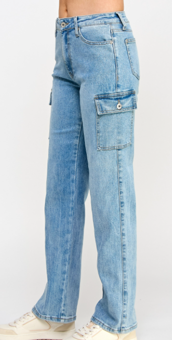 William Dad Jeans- Light Denim