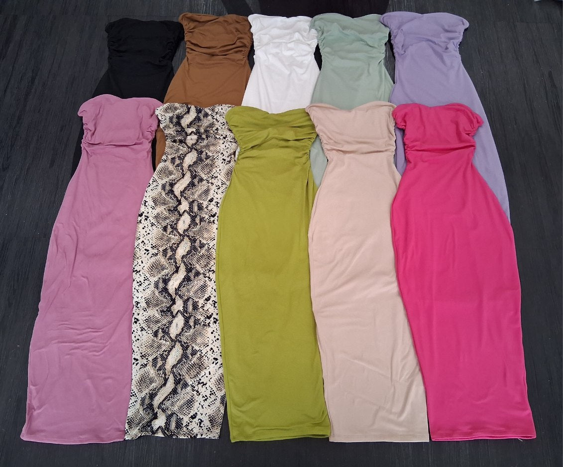 Anna Midi Dress- Multiple Colors