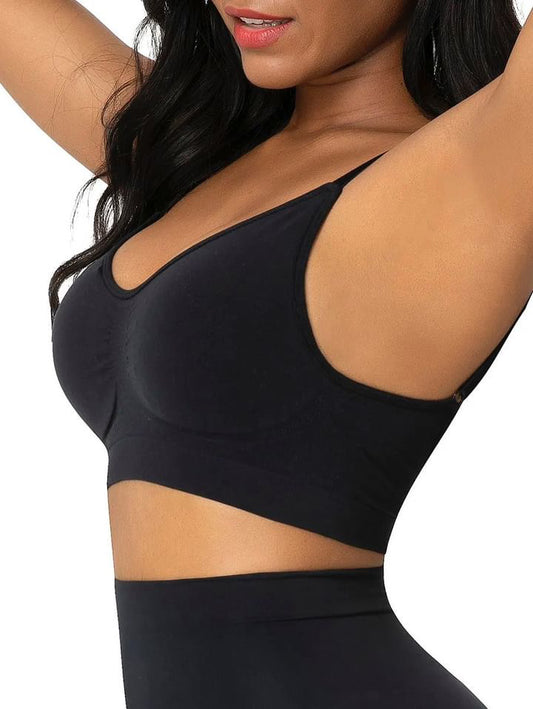 Seamless Shaping Bra #388- Black