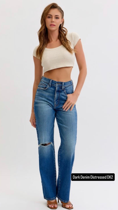 Jacob High Rise Dad Jeans
