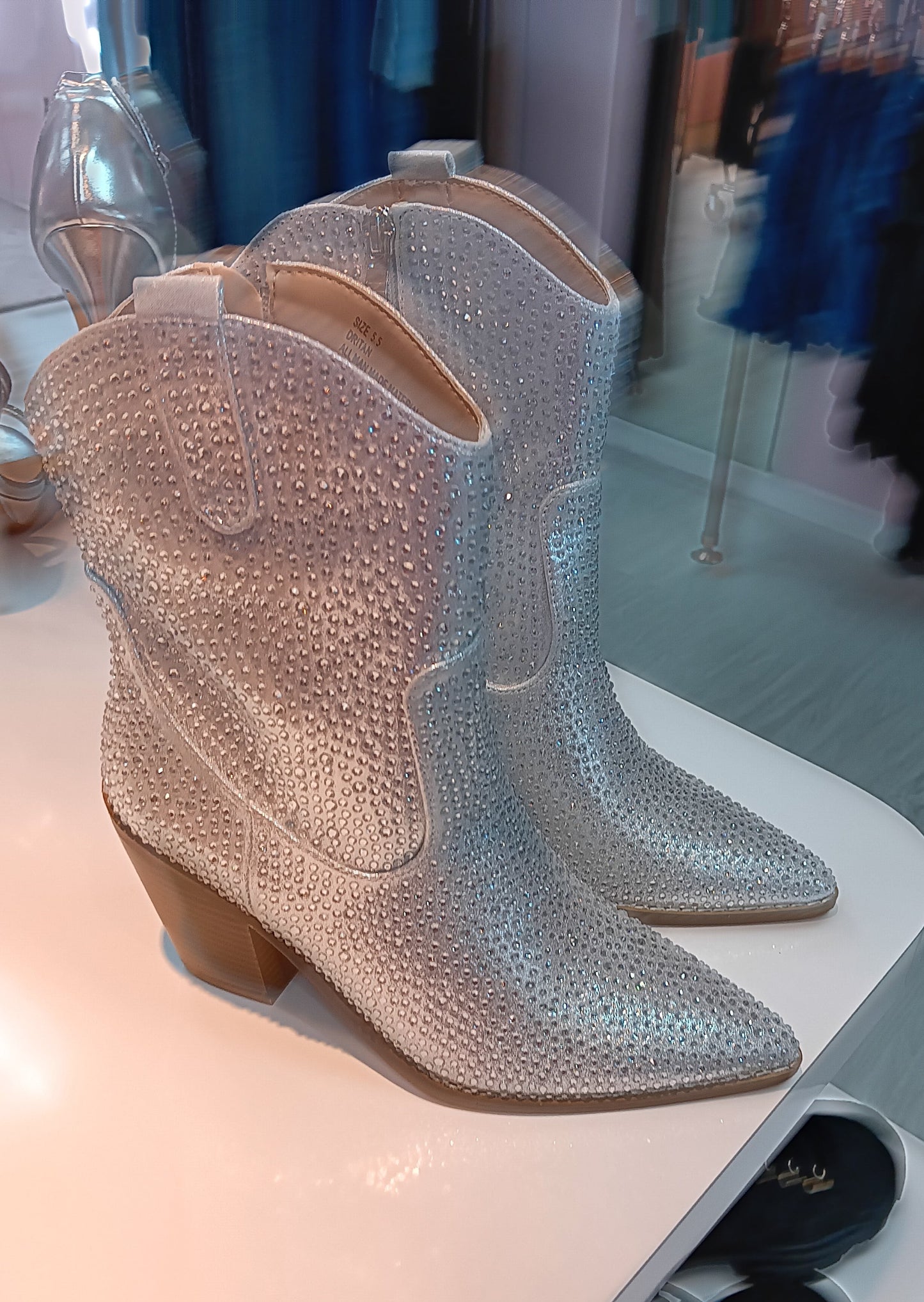 Dritan Booties- SILVER