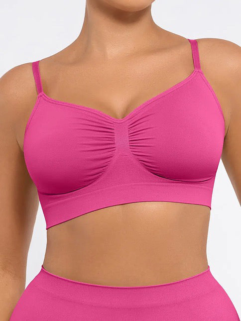 Wireless Shaping Bra #19- Pink