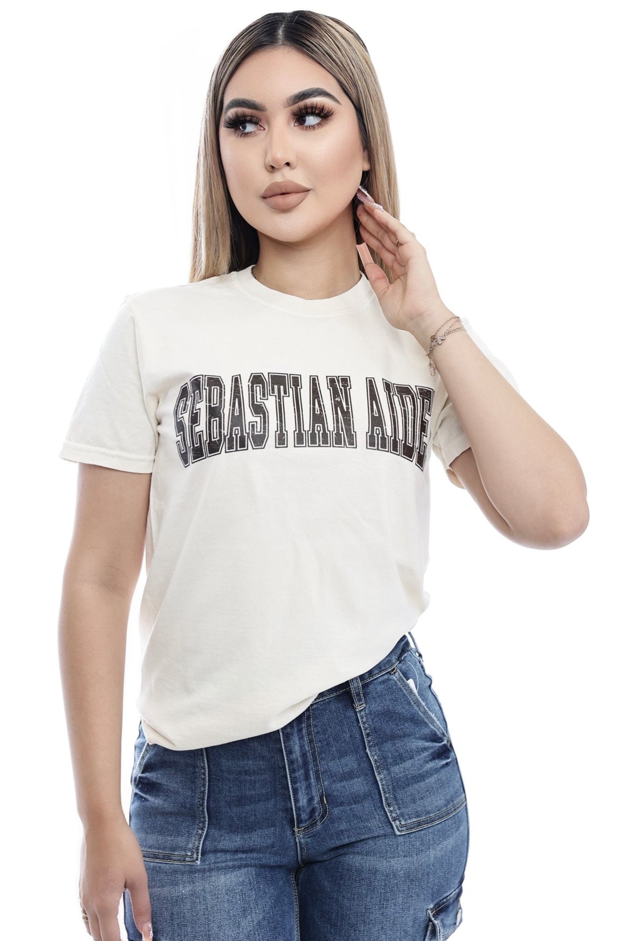 Sebastian Aiden Oversized Shirt- Ivory