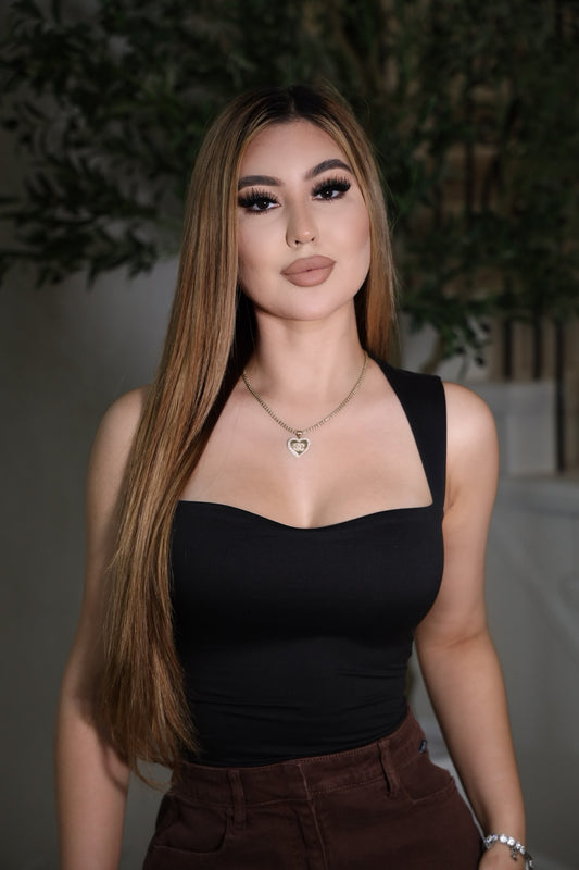 Ciara Top- Available Pink, Black, Denim Blue, Fuchsia, Lilac, White & Navy Blue