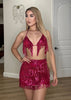 Jayla Skirt Set- Hot Pink