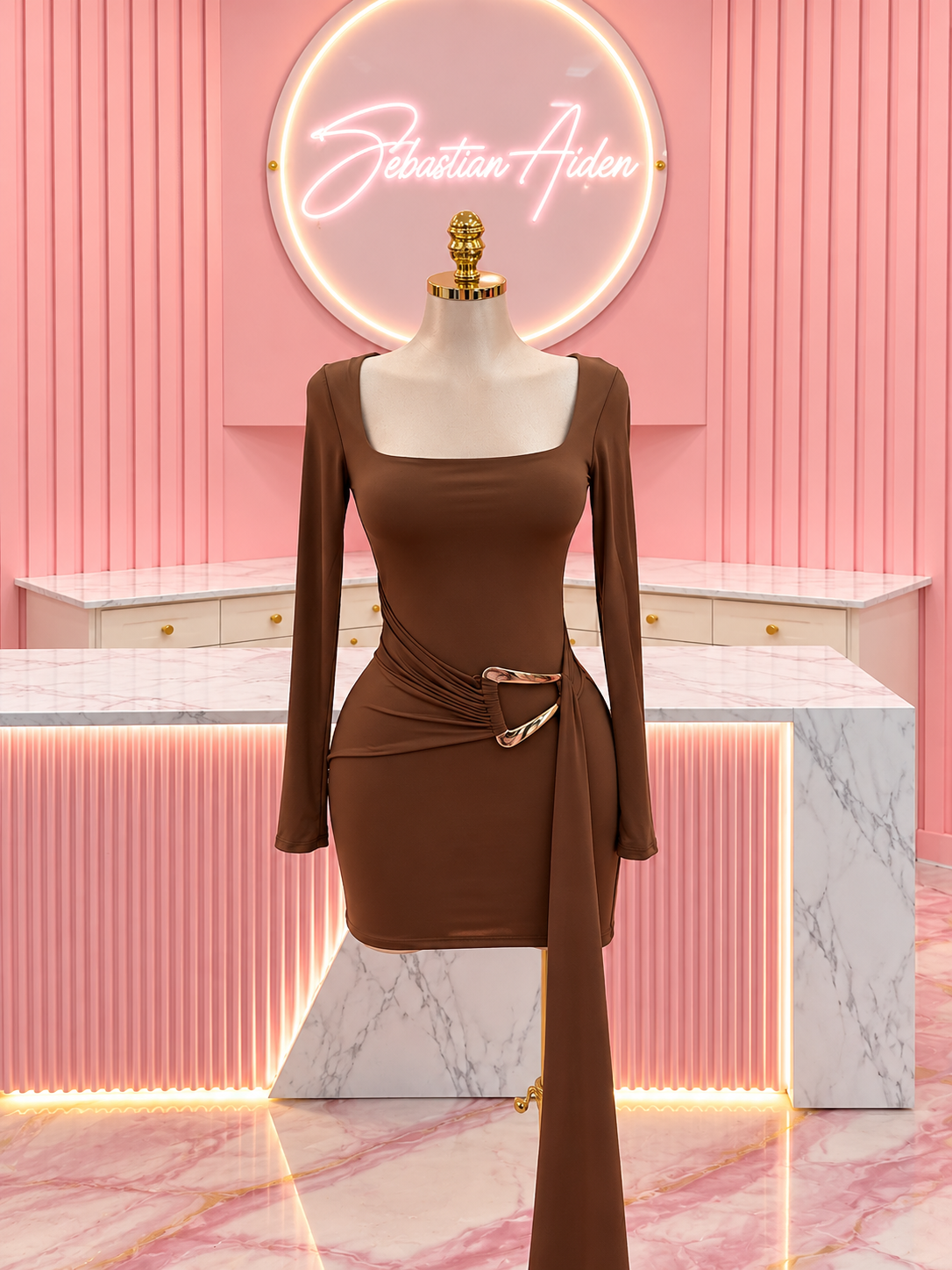 Bella Long Sleeve Dress