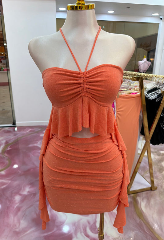 Sunset Glow Skirt Set