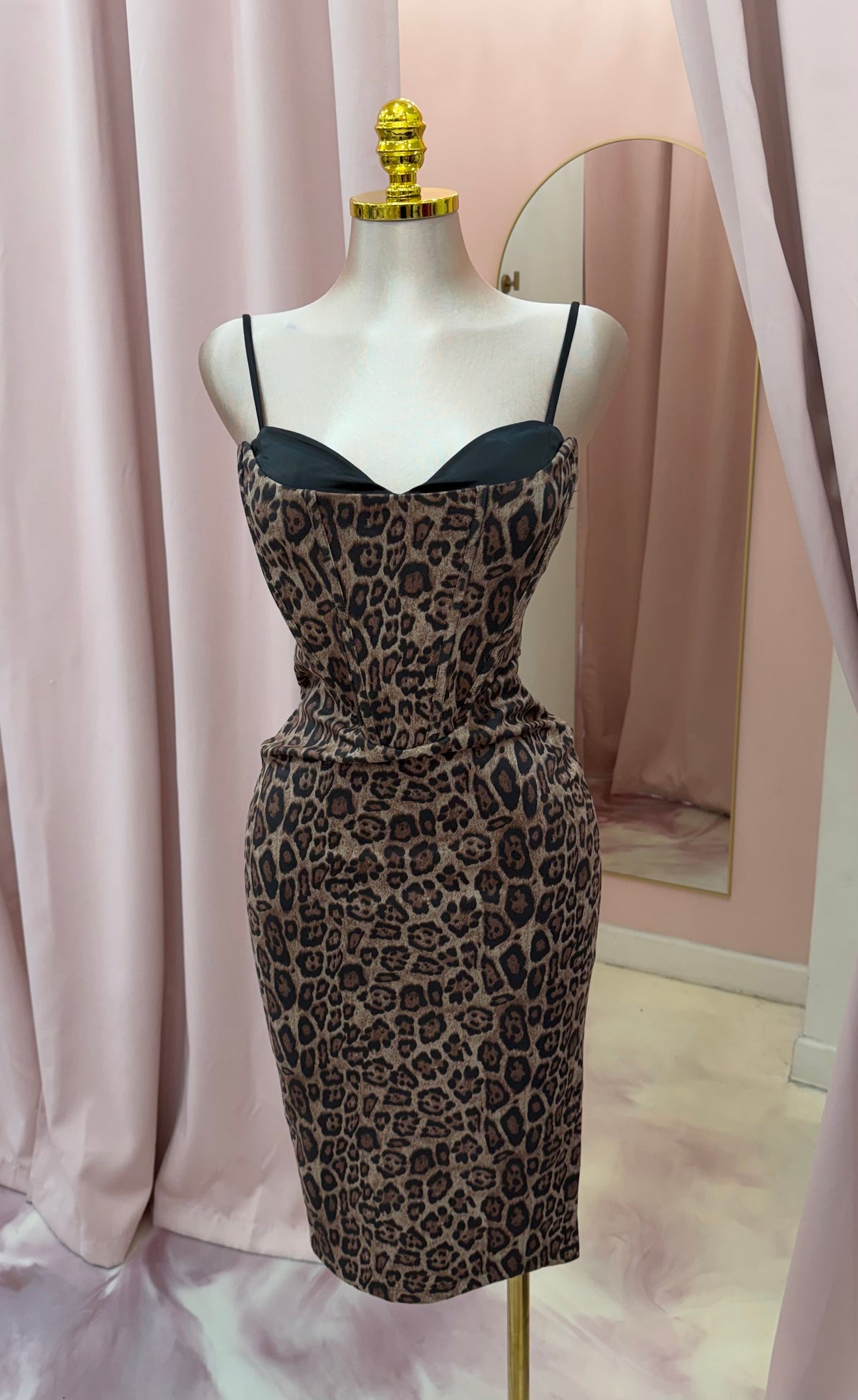 Wild Desire Dress - Leopard