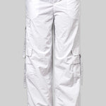 Betsy Wide Leg Cargo Pants- Off White