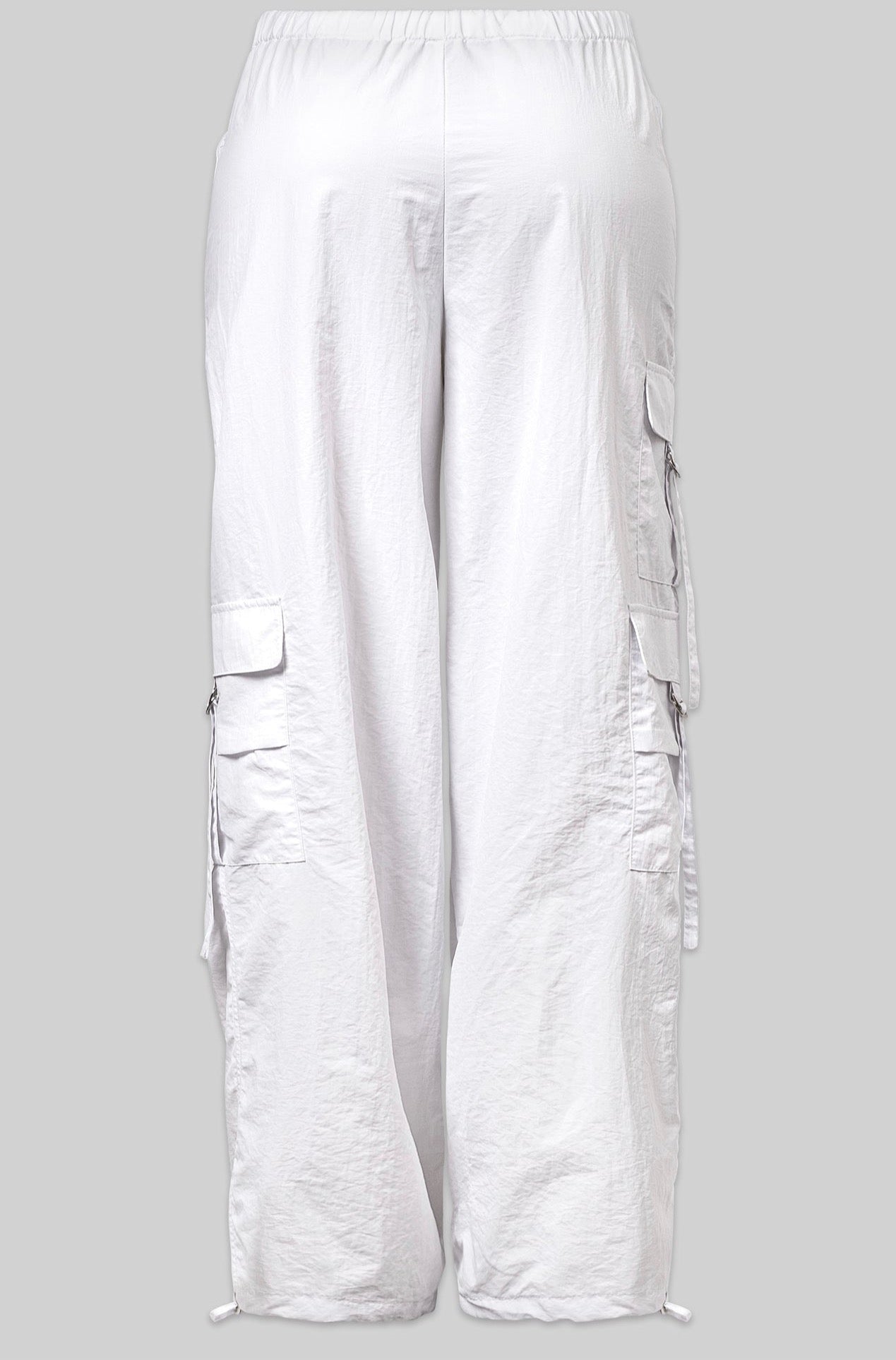 Betsy Wide Leg Cargo Pants- Off White