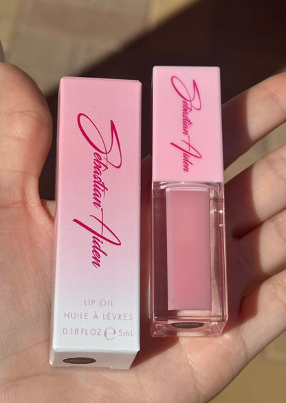 Color Changing Lip Oil Gloss Light Pink- Mercury