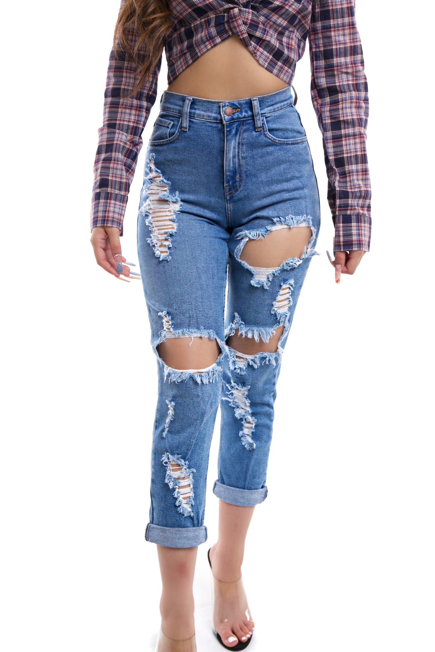 Sabrina Jeans- Medium Wash