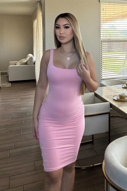 Gia Dress- Light Pink