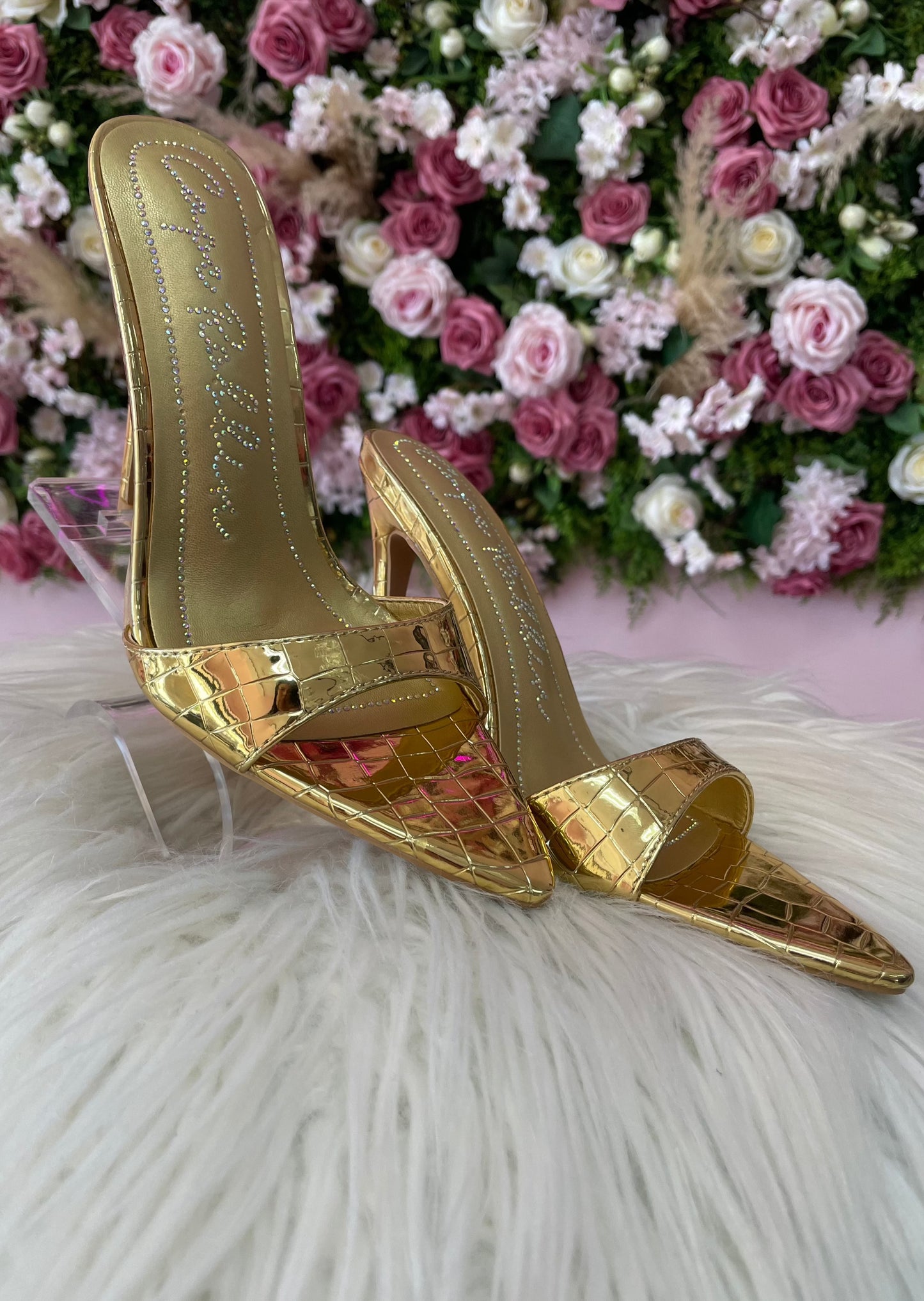 Holly Heels-Gold