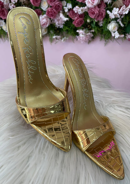 Holly Heels-Gold