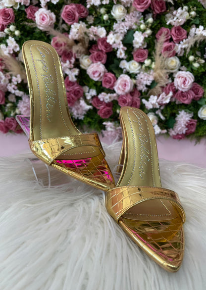 Holly Heels-Gold