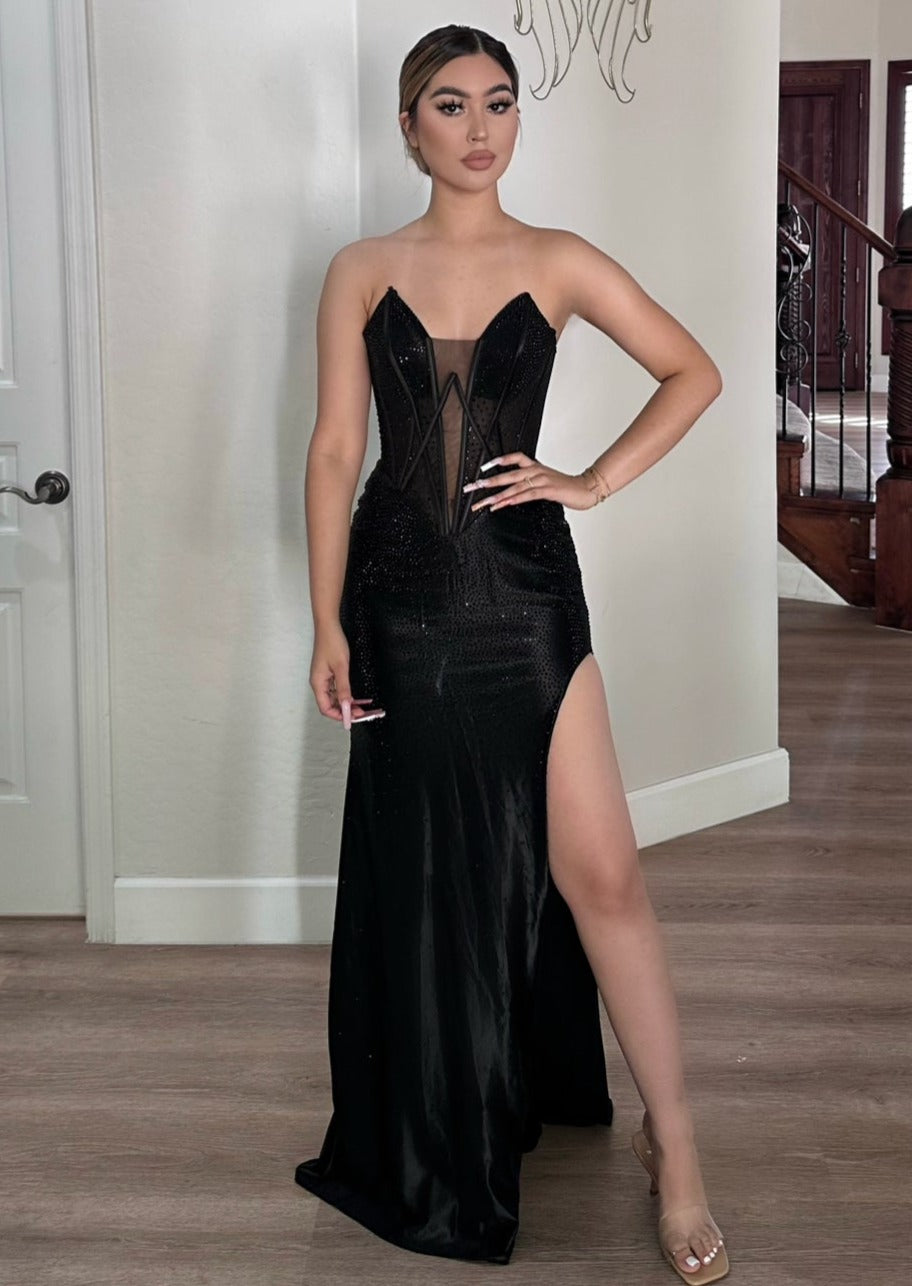 ****PRE-ORDER ONLY****Hailey Corset Gown