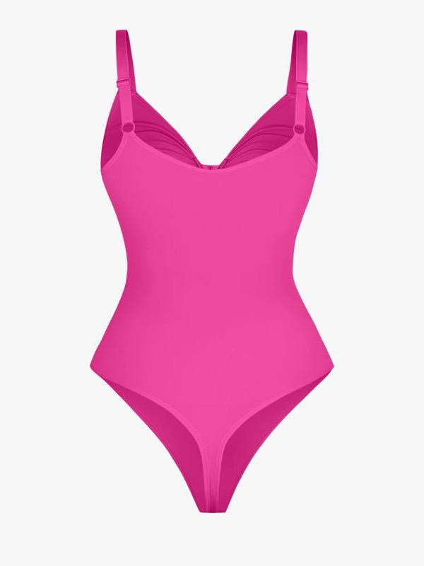 Zipper Seamless Shaping Bodysuit- Available in Black, Brown, Nude, Red & Pink