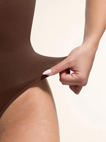 Zipper Seamless Shaping Bodysuit- Available in Black, Brown, Nude, Red & Pink