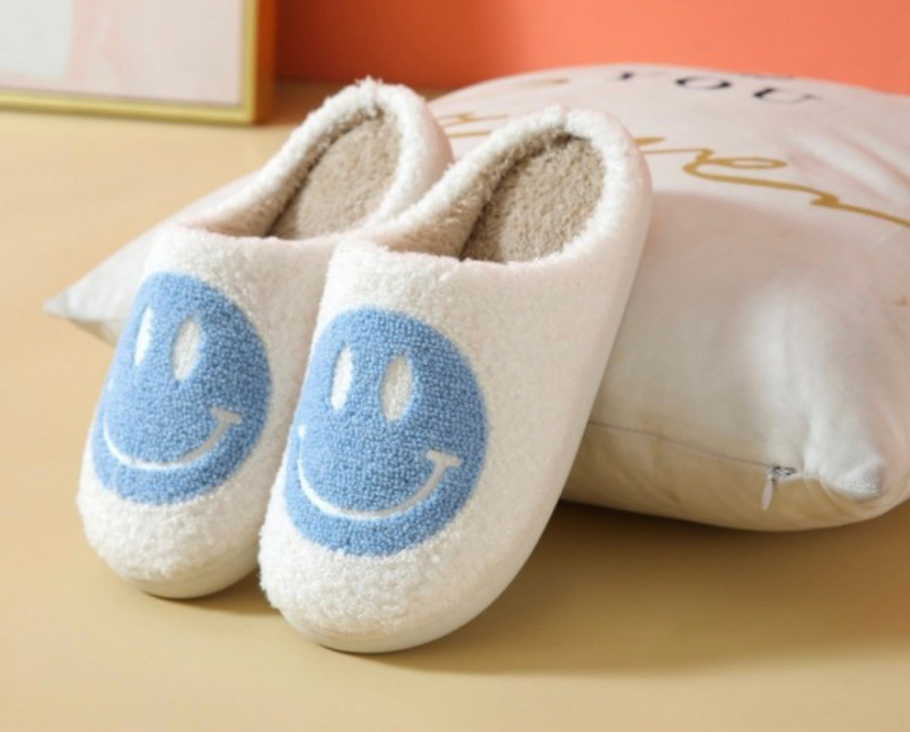 Smiley face slippers -  France