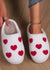Red Valentine Hearts Slippers