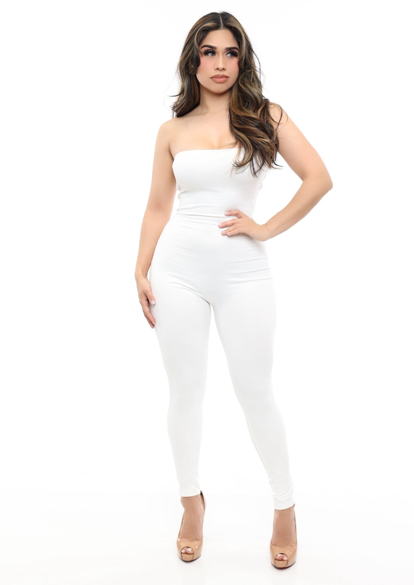 Esther Jumpsuit- White