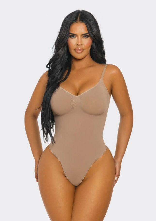 AYAI • Ria bodysuit in high quality nude