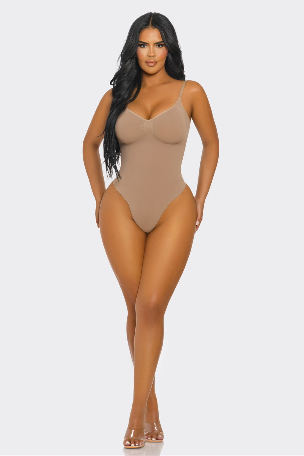 Slim Thong Bodysuit- Nude - Sebastian Aiden