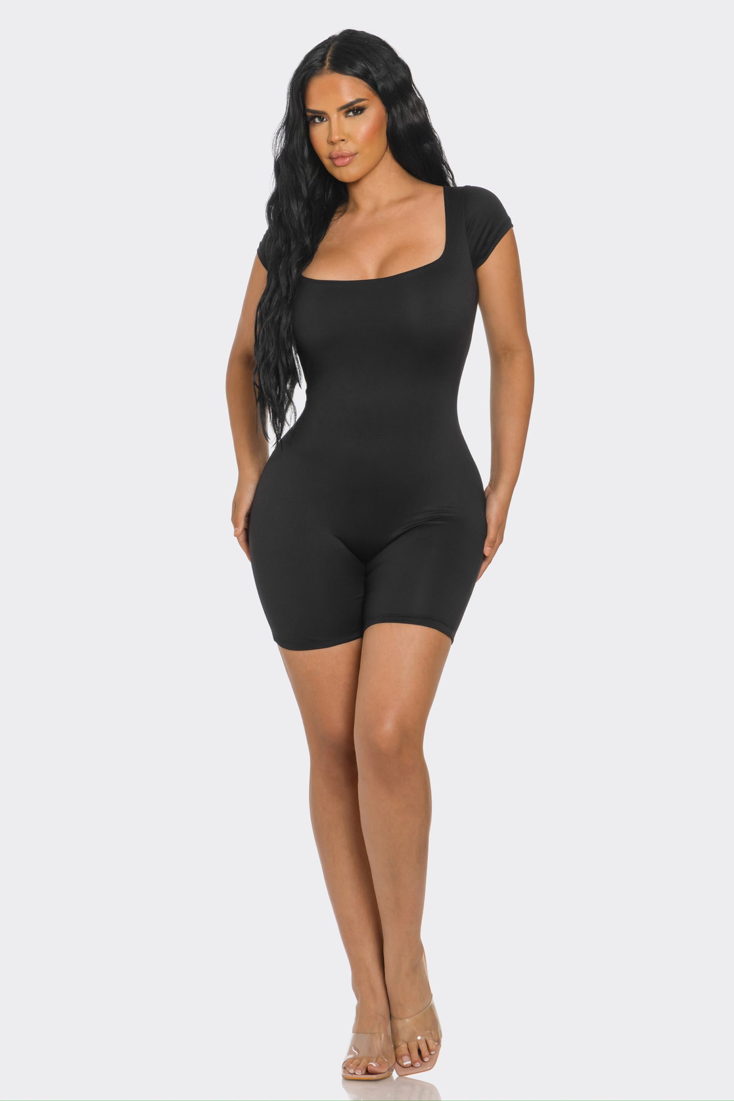 Amari Romper-Black