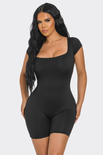 Amari Romper-Black