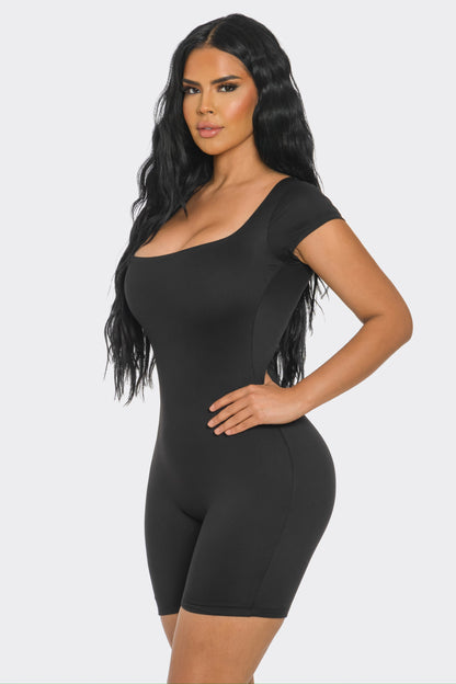 Amari Romper-Black