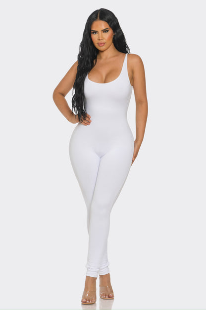 Kimberly Jumpsuit- White