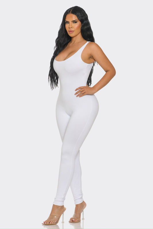 Kimberly Jumpsuit- White