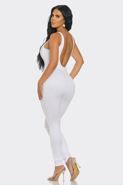 Kimberly Jumpsuit- White