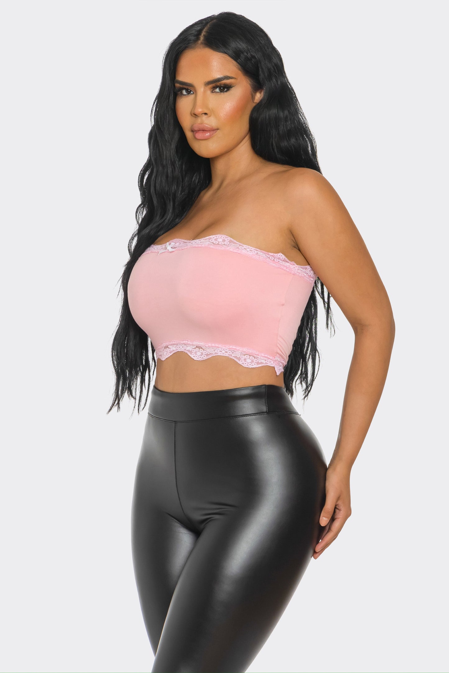 Kendra Tube Top- Pink