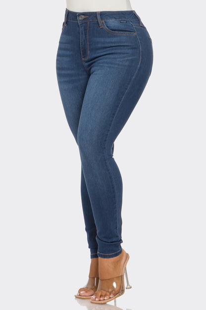 Lexy Skinny Jeans- Dark Blue