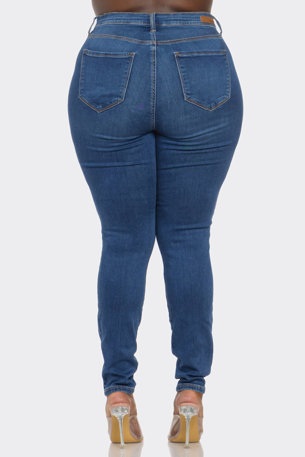 Gianna Jeans Plus- Medium Denim