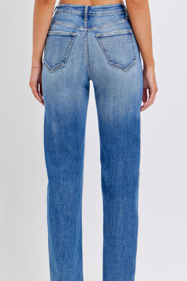 Gabriel Dad Jeans- Dark Denim