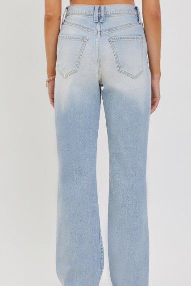 Andrew Dad Jeans- Light Denim