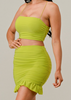 Melissa Skirt Set- Lime