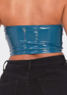Monica Tube Top- Teal