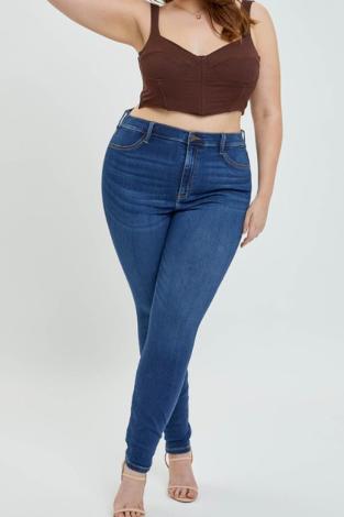 Gianna Jeans Plus- Medium Denim