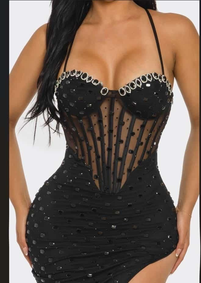 The Tease Dress- Black
