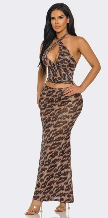 Drama Queen Set- Leopard